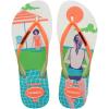 imageHavaianas Women Slim Style Mix Flip Flops  Spring and Summer Neon Sandals for Women  WhiteOrange Cyber 6