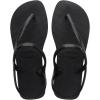imageHavaianas Womens Flash Urban Flip Flop SandalBlack