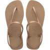 imageHavaianas Womens Flash Urban Flip Flop SandalRose Gold