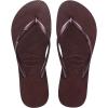 imageHavaianas Womens Flip Flop SandalsPurplegrape Wine