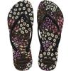 imageHavaianas Womens Slim Animals SandalsBlackPink Lemonade