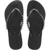 imageHavaianas Womens Slim Rock Mesh Sandal Rose Gold Flip FlopBlack