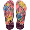 imageHavaianas Womens Slim Tropical Flip Flop SandalPink Rose 2528