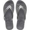 imageHavaianas Womens The Wedge Flip FlopsSteel Grey
