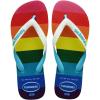 imageHavaianas Womens Top Pride Sole Flip Flop SandalRainbow