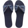 imageHavaianas Womens You St Tropez Shine Flip FlopsNavy Blue