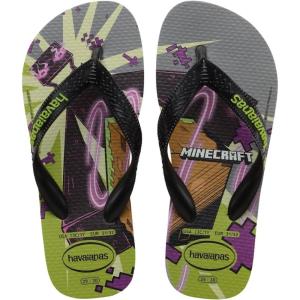 imageHavaianas Boys Top Minecraft ToddlerLittle KidBig KidOlive