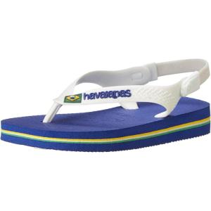 imageHavaianas Kids Brazil Logo Flip Flop SandalMarine Blue
