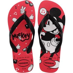 imageHavaianas Kids Disney Stylish Sandal for Boys and GirlsRuby RedBlack