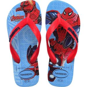 imageHavaianas Kids Top Marvel Flip Flops  Marvel Character Print Sandals for Kids  Blue Water 13C1Y little kid