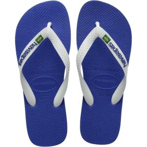 imageHavaianas Mens Brazil Logo Flip Flop SandalMarine Blue