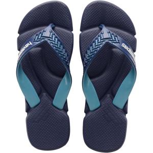 imageHavaianas Mens FlipFlopMarineBlue Nautical