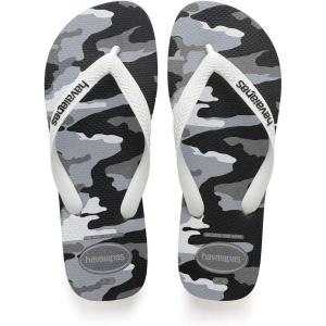imageHavaianas Mens FlipFlopSteel Grey White