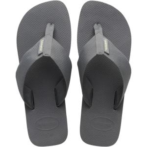 imageHavaianas Mens Urban Basic Flip FlopsSteel Grey