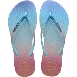 imageHavaianas Slim Gradient Sunset Flip Flop Sandal White 3536 Brazil US Mens 45 Womens 56 M