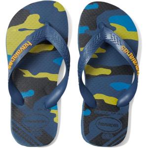 imageHavaianas Unisex Top Camo Sandal  Bold Print Flip Flops  Indigo Blue 10C little kid