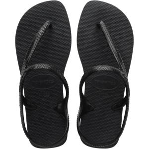 imageHavaianas Womens Flash Urban Flip Flop SandalBlack