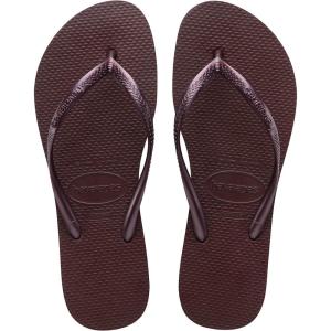 imageHavaianas Womens Flip Flop SandalsPurplegrape Wine