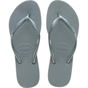 imageHavaianas Womens Flip Flop SandalsSilver Blue