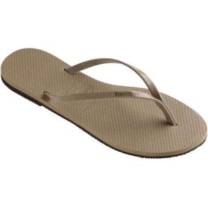 imageHavaianas Womens Flipflop FlipFlopBeigerose Gold