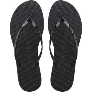 imageHavaianas Womens Flipflop FlipFlopBlackblack