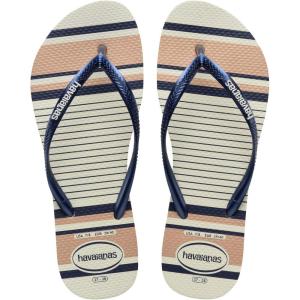 imageHavaianas Womens Slim Flip Flop Sandals BeatsMulticolor