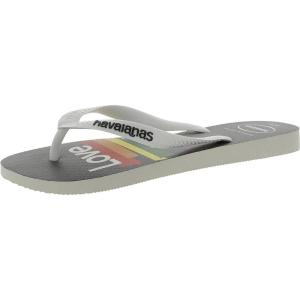 imageHavaianas Womens Slim Flip Flop Sandals BeatsNavy BlueWhite