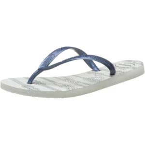 imageHavaianas Womens Slim Flip Flop Sandals BeatsWhite