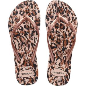 imageHavaianas Womens Slim Paisage Flip FlopBallet Rose