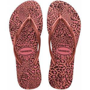 imageHavaianas Womens Slim Paisage Flip FlopCrocus Rose Golden Blush