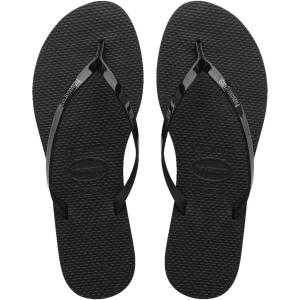 imageHavaianas Womens Slim Princesas Flip FlopBlack