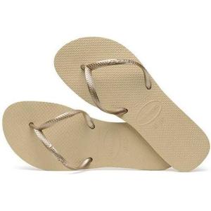 imageHavaianas Womens Slim Princesas Flip FlopSabbia