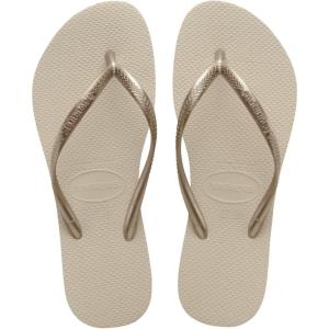 imageHavaianas Womens Slim Season Flip FlopBeige