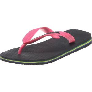 imageHavaianas Womens Slim Season Flip FlopBlack Rose