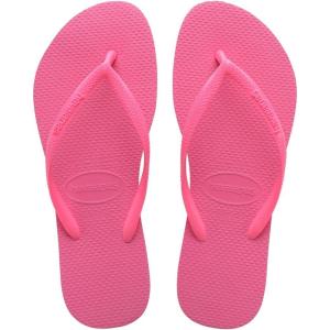 imageHavaianas Womens Slim Season Flip FlopCrystal Rose