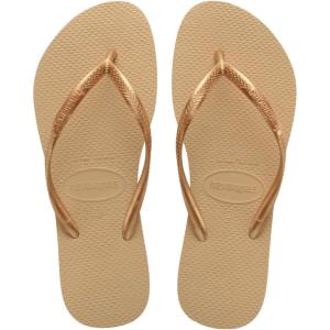 imageHavaianas Womens Slim Season Flip FlopGolden