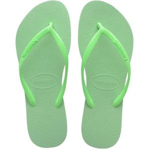 imageHavaianas Womens Slim Season Flip FlopGreen Garden