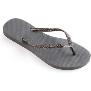 imageHavaianas Womens Slim Season Flip FlopGrey Steel Grey Graphite