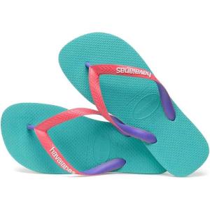 imageHavaianas Womens Slim Season Flip FlopLake Green Flamingo