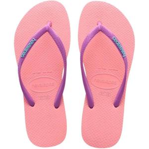 imageHavaianas Womens Slim Season Flip FlopMacaron Pink
