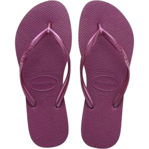 imageHavaianas Womens Slim Season Flip FlopPurpleacai