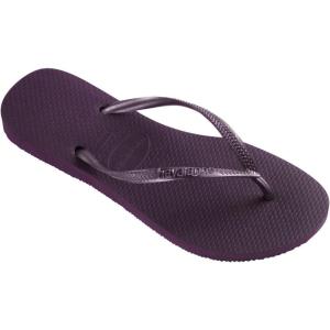 imageHavaianas Womens Slim Season Flip FlopPurpleaubergine