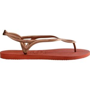 imageHavaianas Womens Slim Season Flip FlopRed Cream Rose Lollipop
