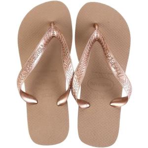 imageHavaianas Womens Slim Season Flip FlopRose Gold 3581