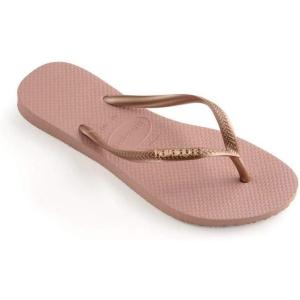 imageHavaianas Womens Slim Season Flip FlopRose Nude Rose Gold