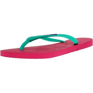 imageHavaianas Womens Slim Season Flip FlopShocking Pink