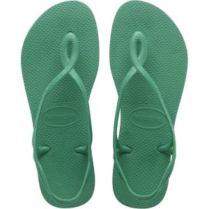 imageHavaianas Womens Slim Season Flip FlopTropical Green