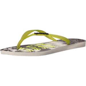 imageHavaianas Womens Slim Season Flip FlopWhiteYellow