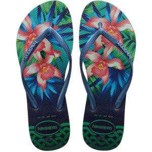 imageHavaianas Womens Slim Tropical Flip Flop SandalGreen