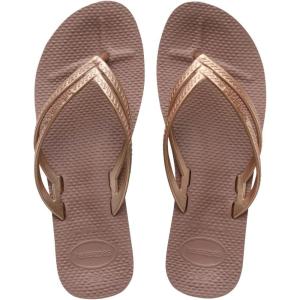 imageHavaianas Womens The Wedge Flip FlopsCappuccino